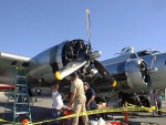 Number 4 engine, cowling off.