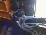 Starboard waist gun.