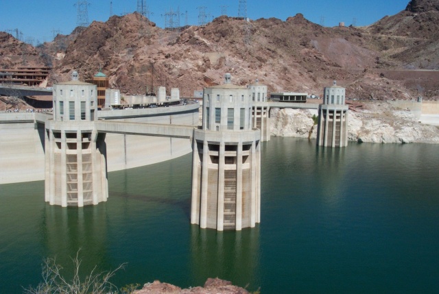 From the same vantage point of the previous photo. You can see more of the Nevada towers here.